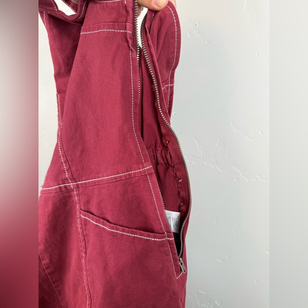 Modcloth A Solid Plan Cropped Jumpsuit Romper Ove… - image 6